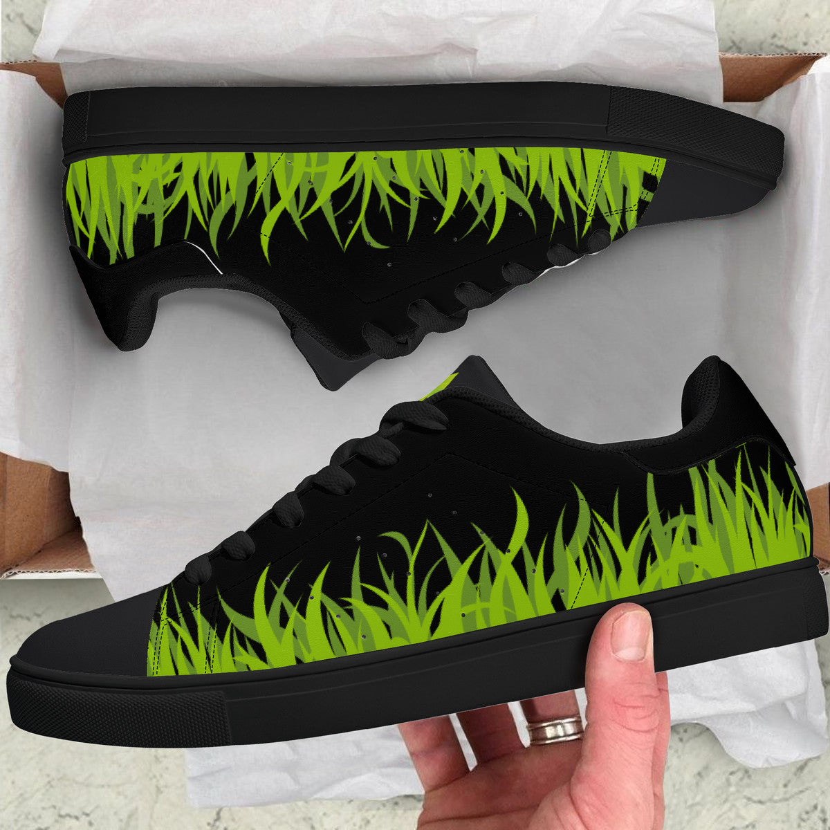 Grass Skate Kicks