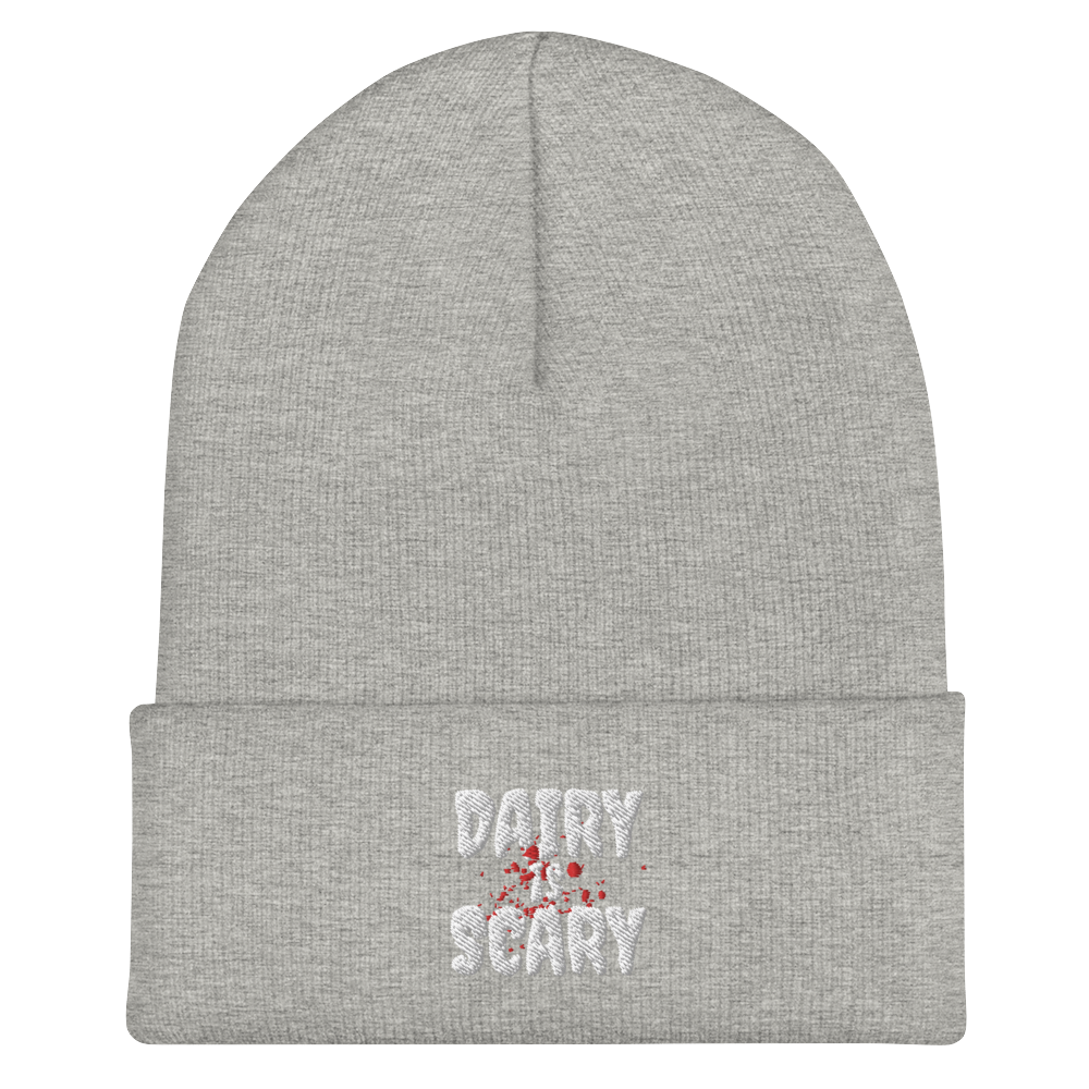 Dairy Is Scary Cuffed Beanie