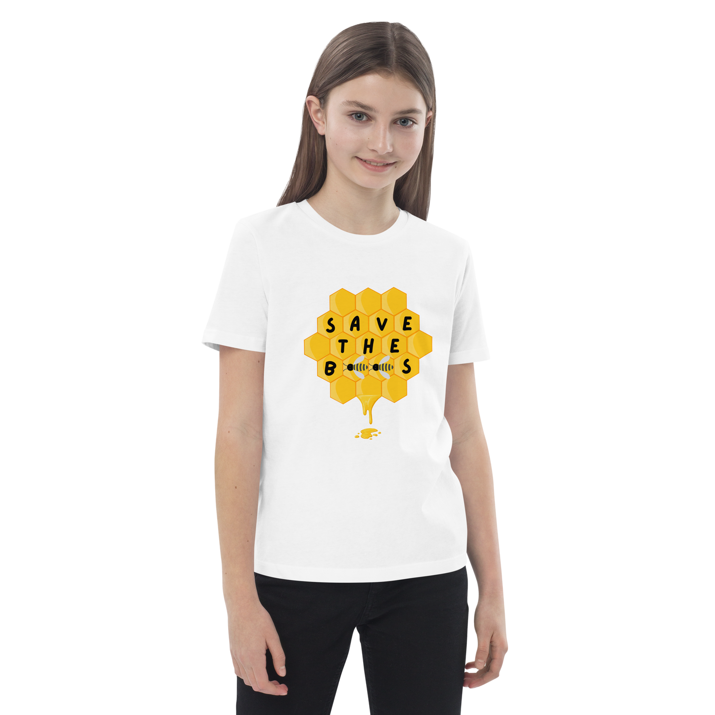 Save The Bees Organic Cotton Kids Tee