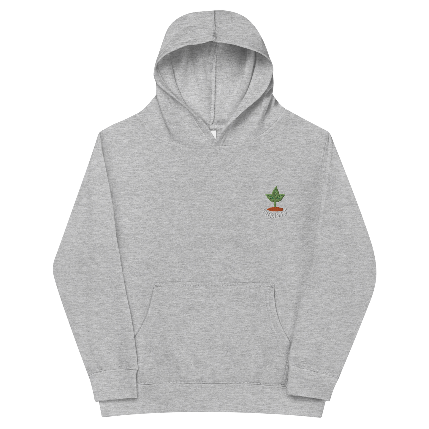 Thrivin’ Embroidered Kids Fleece Hoodie