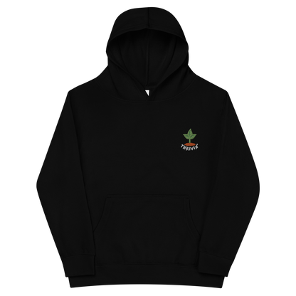 Thrivin’ Embroidered Kids Fleece Hoodie