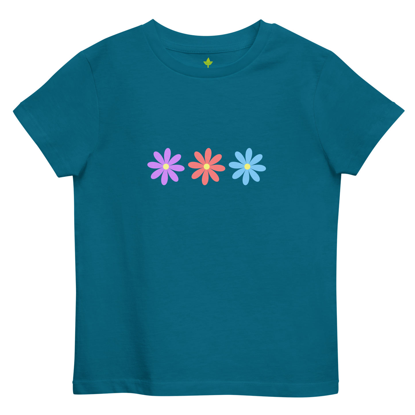 Flowers Organic Cotton Kids Tee