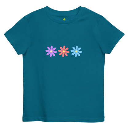 Flowers Organic Cotton Kids Tee