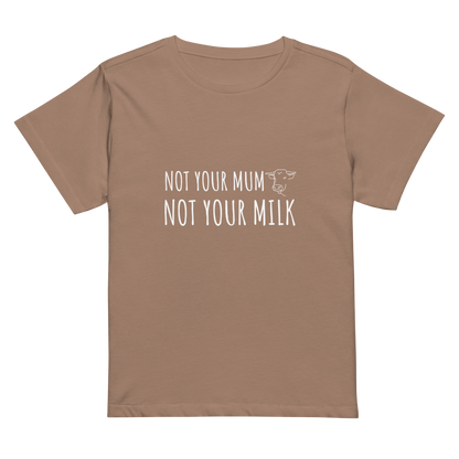 Not Your Milk High Waisted Tee