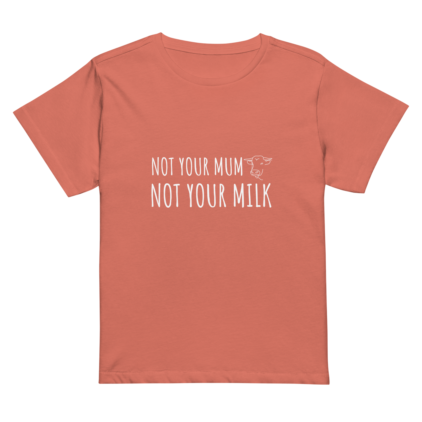 Not Your Milk High Waisted Tee