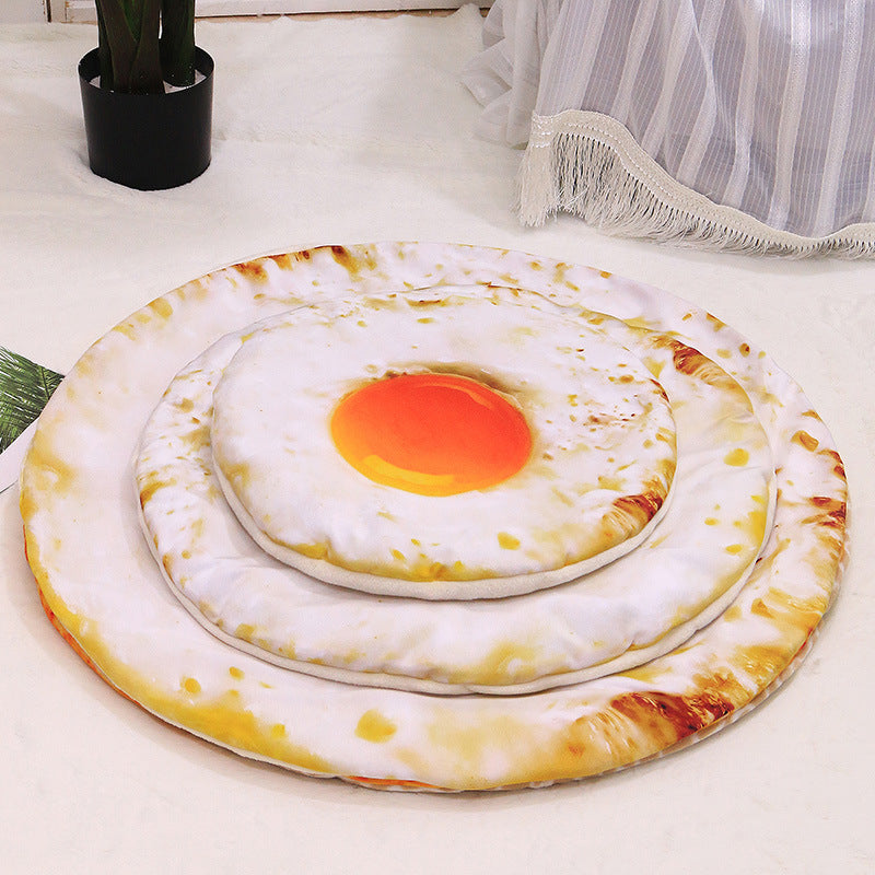 Pizza/Avocado/Omelette/Toast + More! Soft Pet Mat Bed