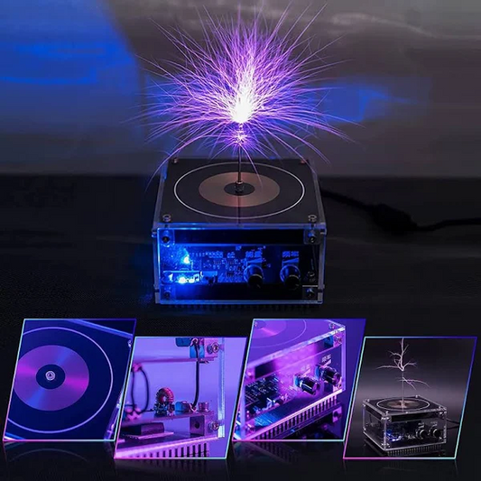 Multi-Function Tesla Music Tesla Coil Speaker, Wireless Transmission Lighting, Science And Education Experimental Products