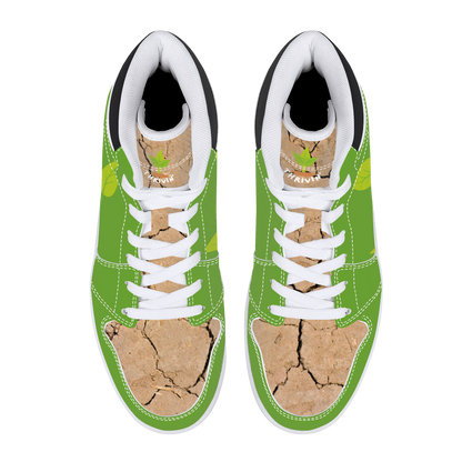Thrivin' High-Top Kicks (Cracks/Leaves)