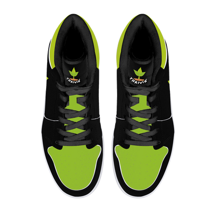 Thrivin' High-Top Kicks (Black/Green)