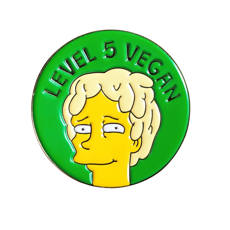 Level 5 Vegan Enamel Pin