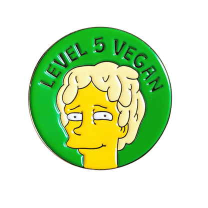 Level 5 Vegan Enamel Pin