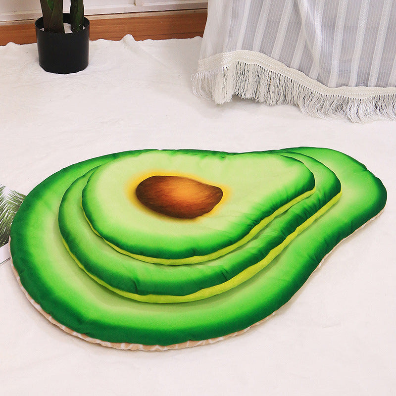 Pizza/Avocado/Omelette/Toast + More! Soft Pet Mat Bed