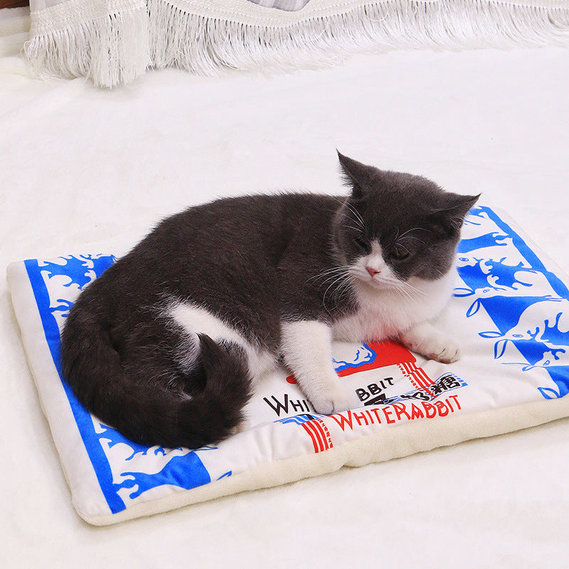 Pizza/Avocado/Omelette/Toast + More! Soft Pet Mat Bed