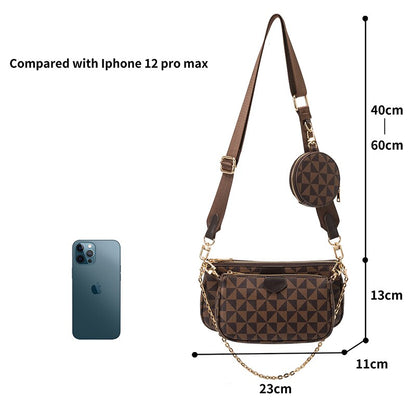 Brand Small Crossbody bag for Women Bags Fashion Designer Female Handbags Messenger Shoulder Bag Lady Vegan Leather Sling Pack