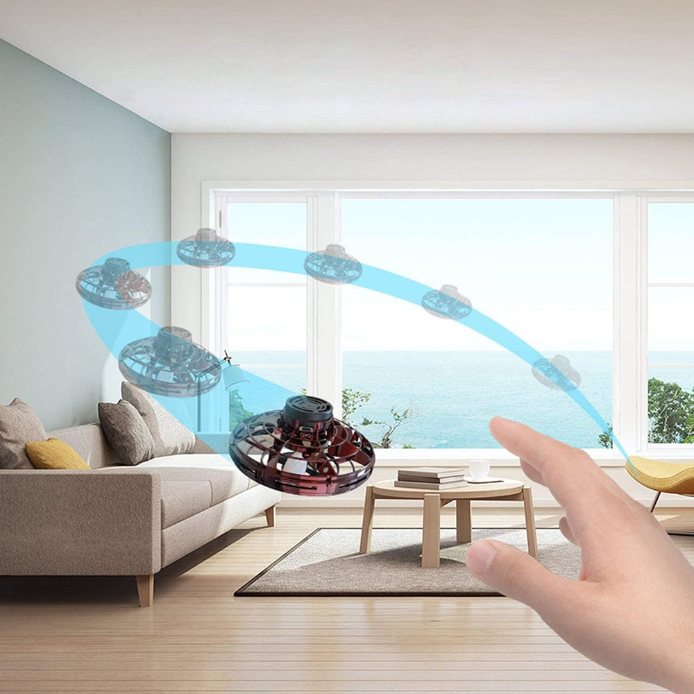 ORIGINAL Flynova Fidget Spinner Mini UFO Drone Boomerang Flying Spinner Toys Christmas Xmas Gift for Kids Children Child