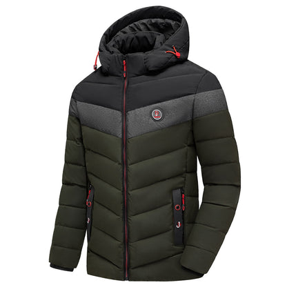 Mens Winter Warm Thick Waterproof Jacket