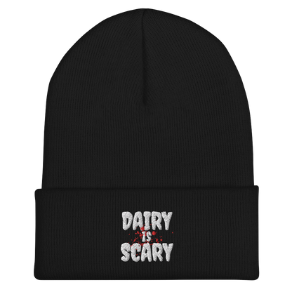 Dairy Is Scary Cuffed Beanie