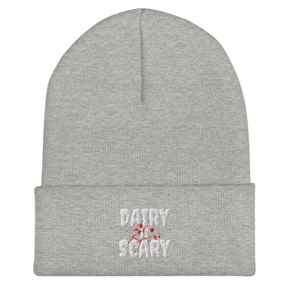 Dairy Is Scary Cuffed Beanie