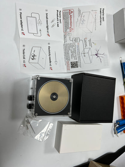 Multi-Function Tesla Music Tesla Coil Speaker, Wireless Transmission Lighting, Science And Education Experimental Products