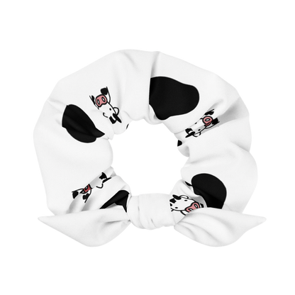 Moove Over Recycled Scrunchie