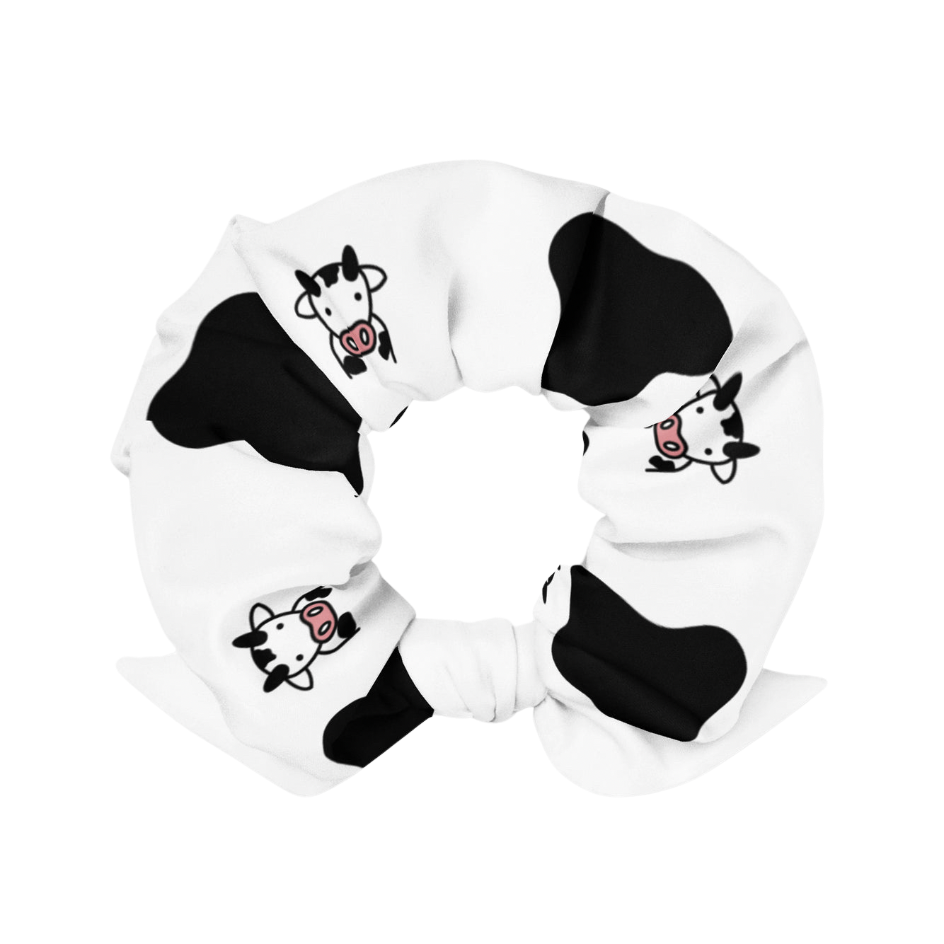 Moove Over Recycled Scrunchie