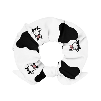 Moove Over Recycled Scrunchie