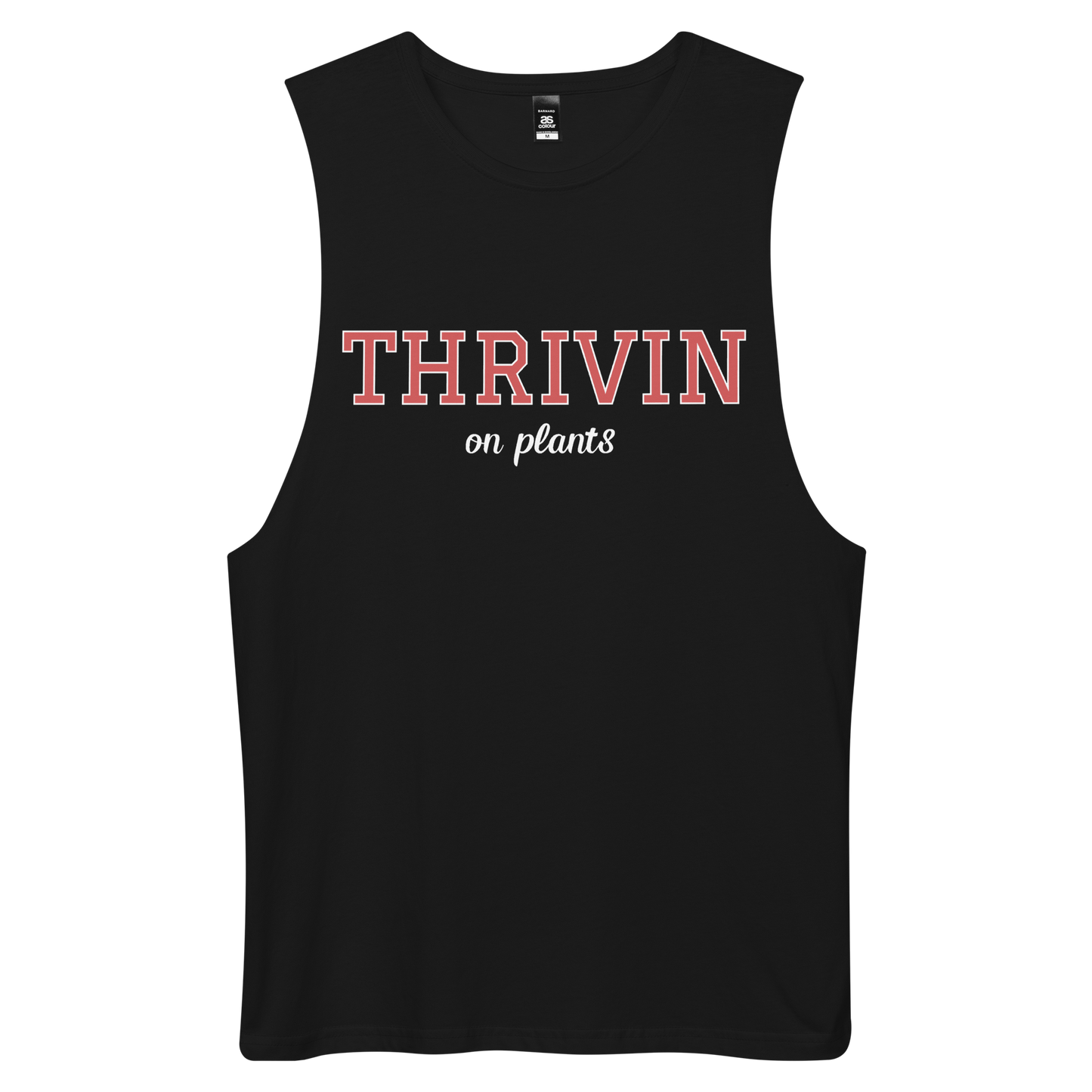 Thrivin Varsity Drop Arm Tank Top