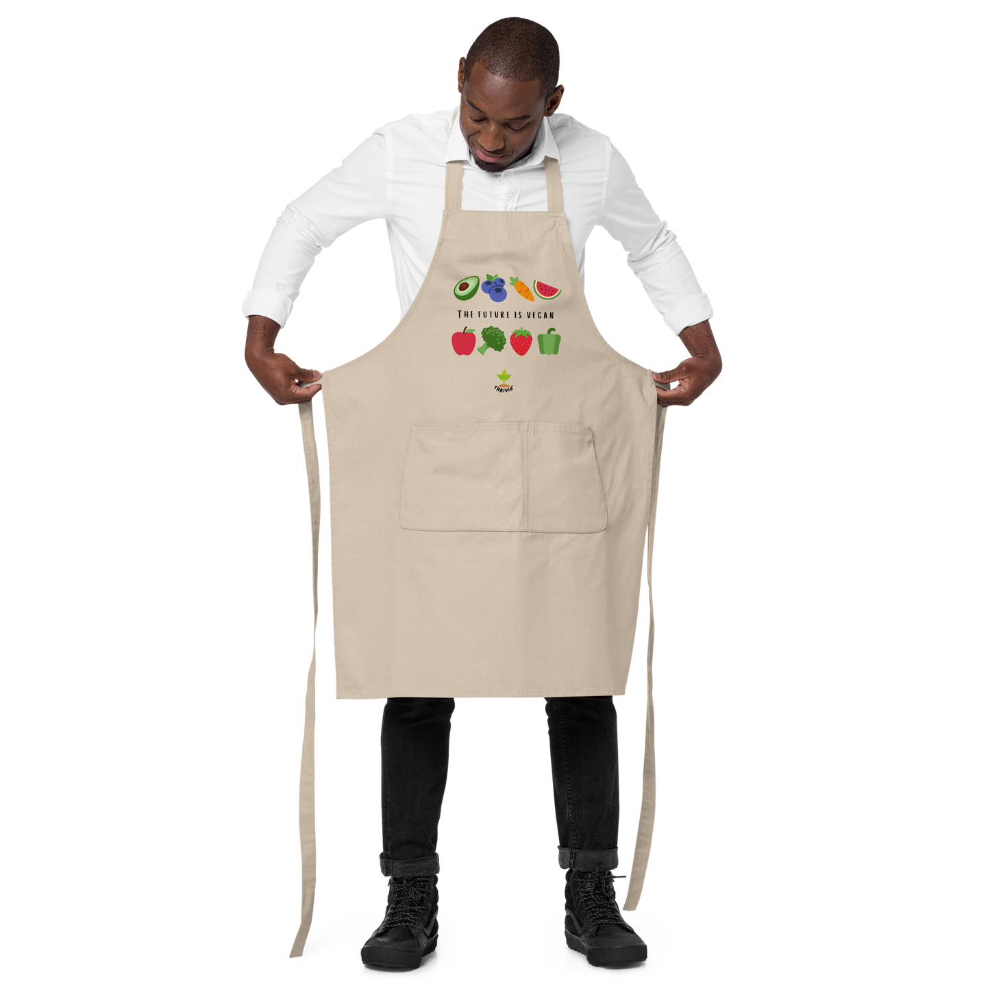 Vegan Future Organic Cotton Apron
