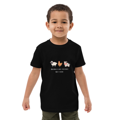 Animals Are Friends Organic Cotton Kids Tee