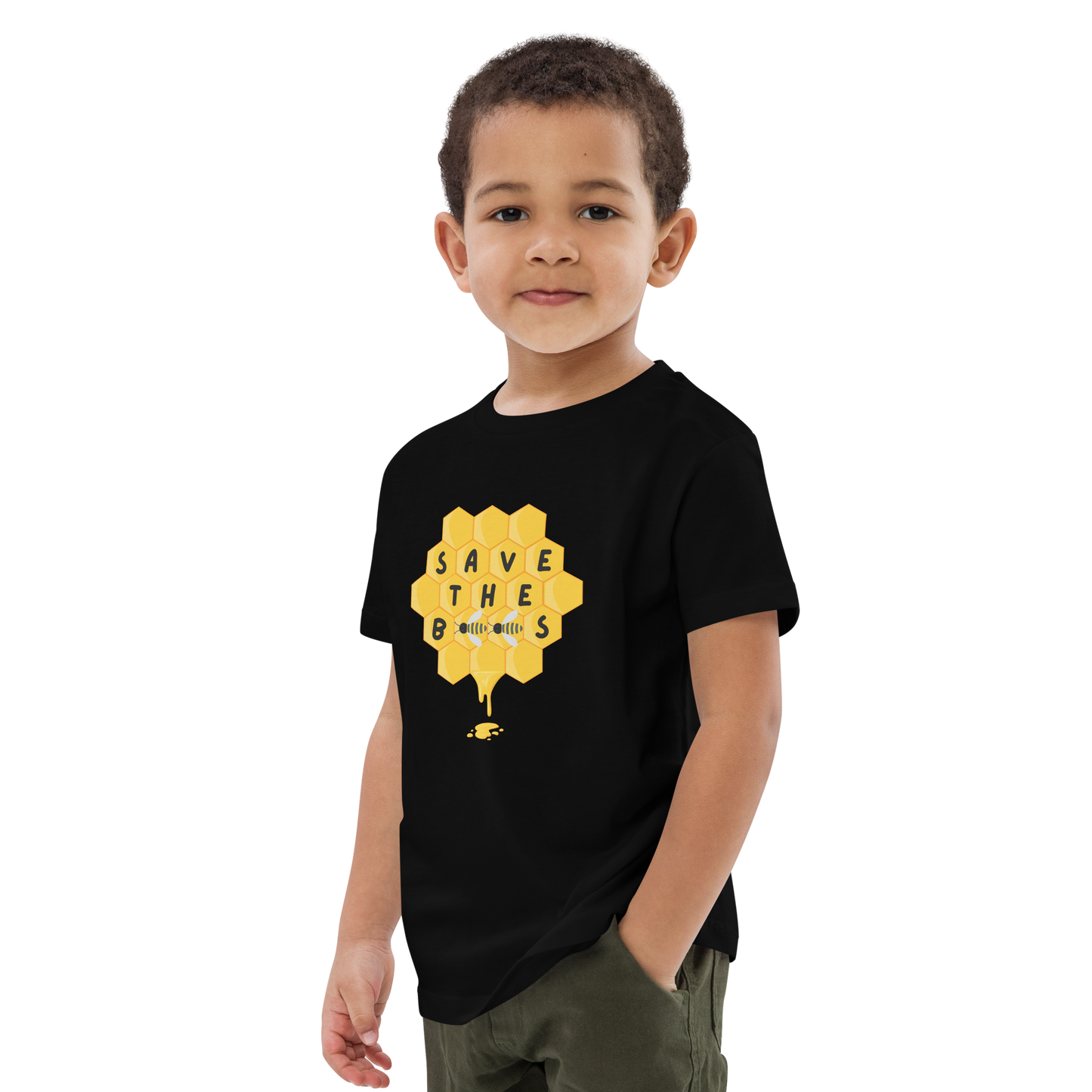 Save The Bees Organic Cotton Kids Tee