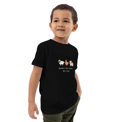 Animals Are Friends Organic Cotton Kids Tee