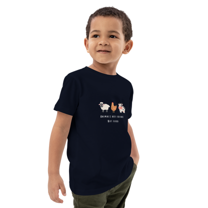 Animals Are Friends Organic Cotton Kids Tee