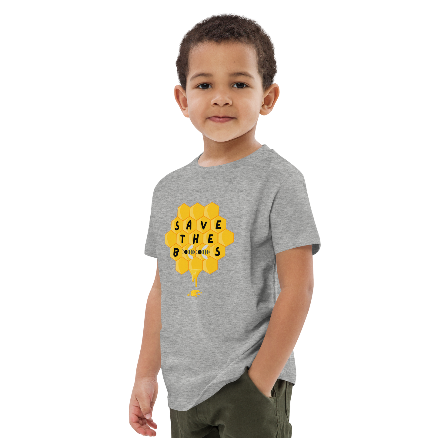 Save The Bees Organic Cotton Kids Tee
