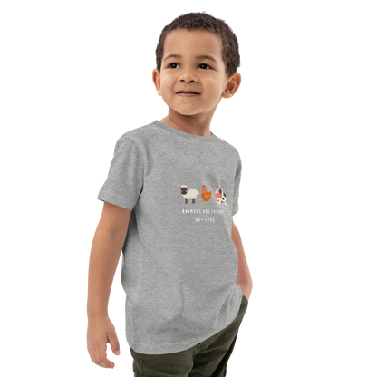 Animals Are Friends Organic Cotton Kids Tee