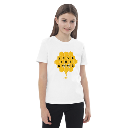 Save The Bees Organic Cotton Kids Tee