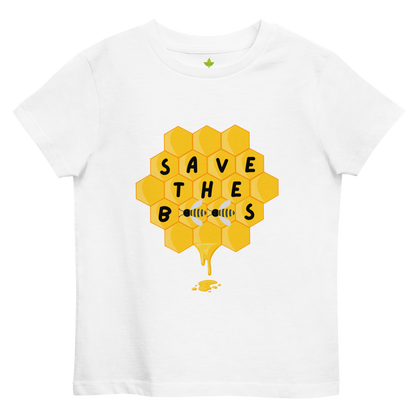 Save The Bees Organic Cotton Kids Tee