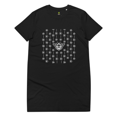 Save The Bees Organic Cotton T-shirt Dress