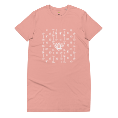 Save The Bees Organic Cotton T-shirt Dress