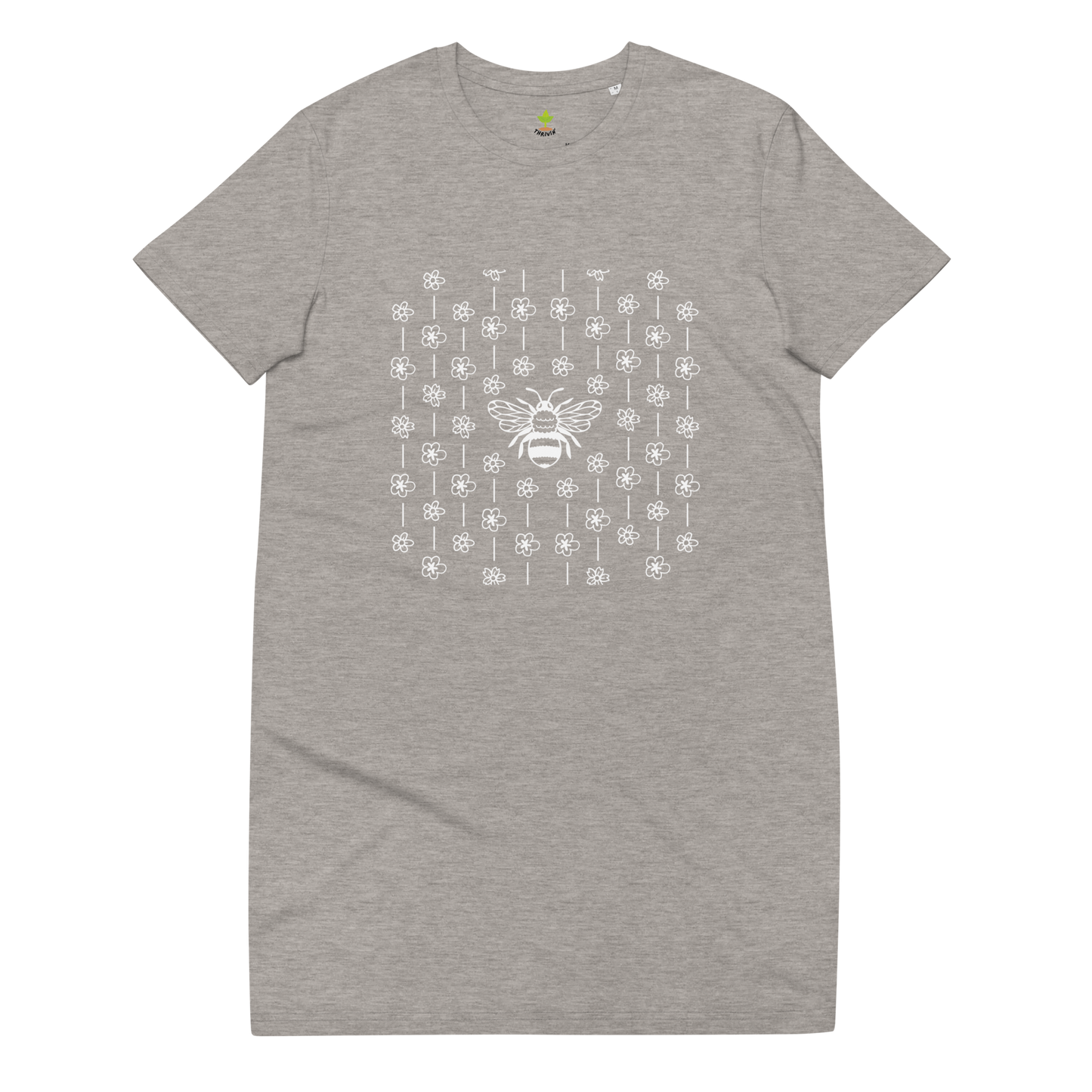 Save The Bees Organic Cotton T-shirt Dress