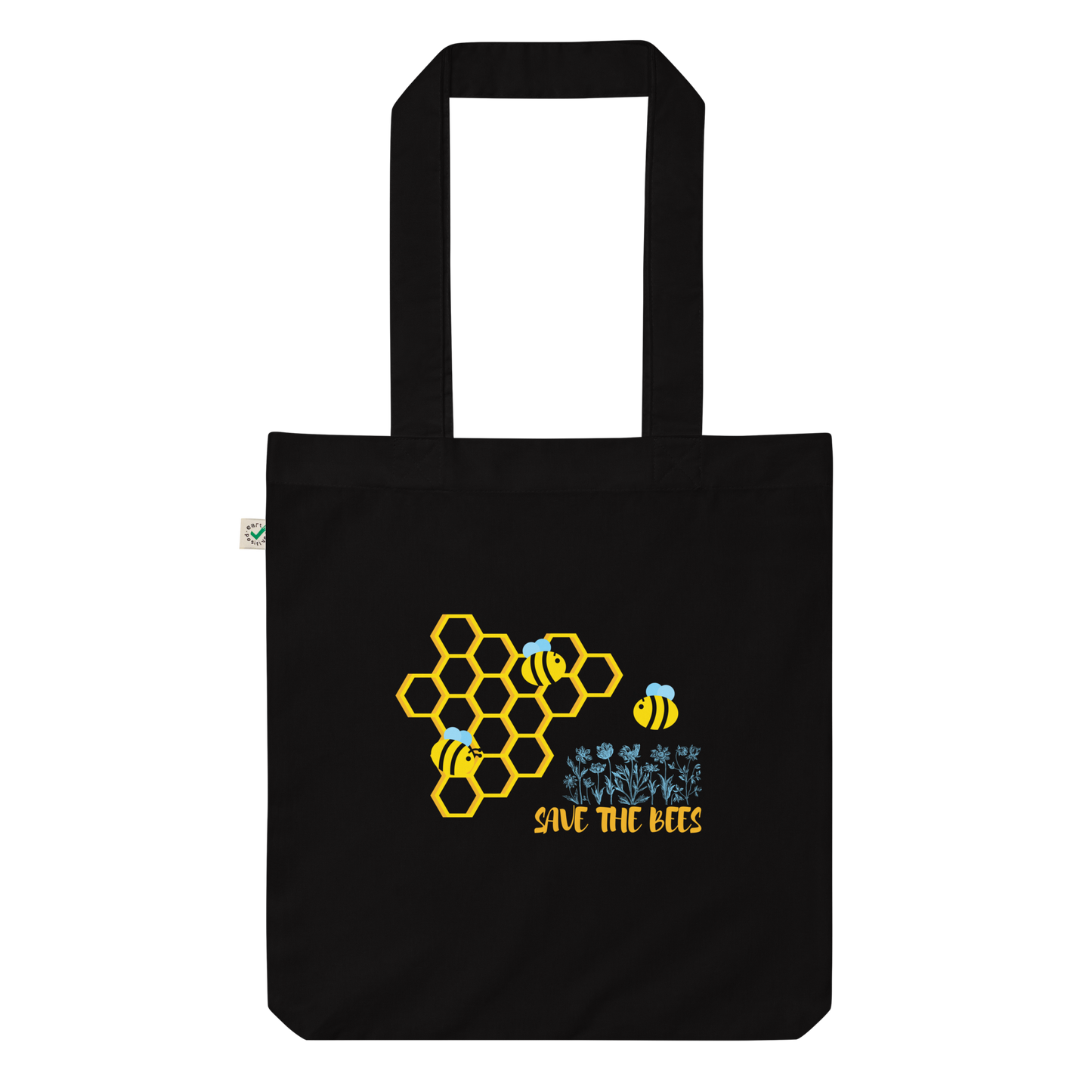 Save The Bees Organic Tote Bag