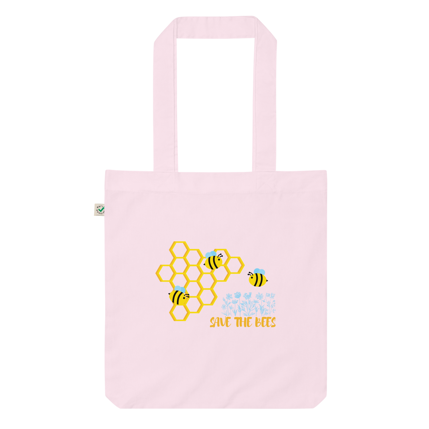 Save The Bees Organic Tote Bag