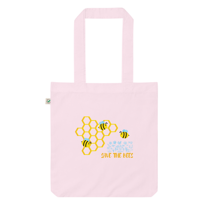 Save The Bees Organic Tote Bag