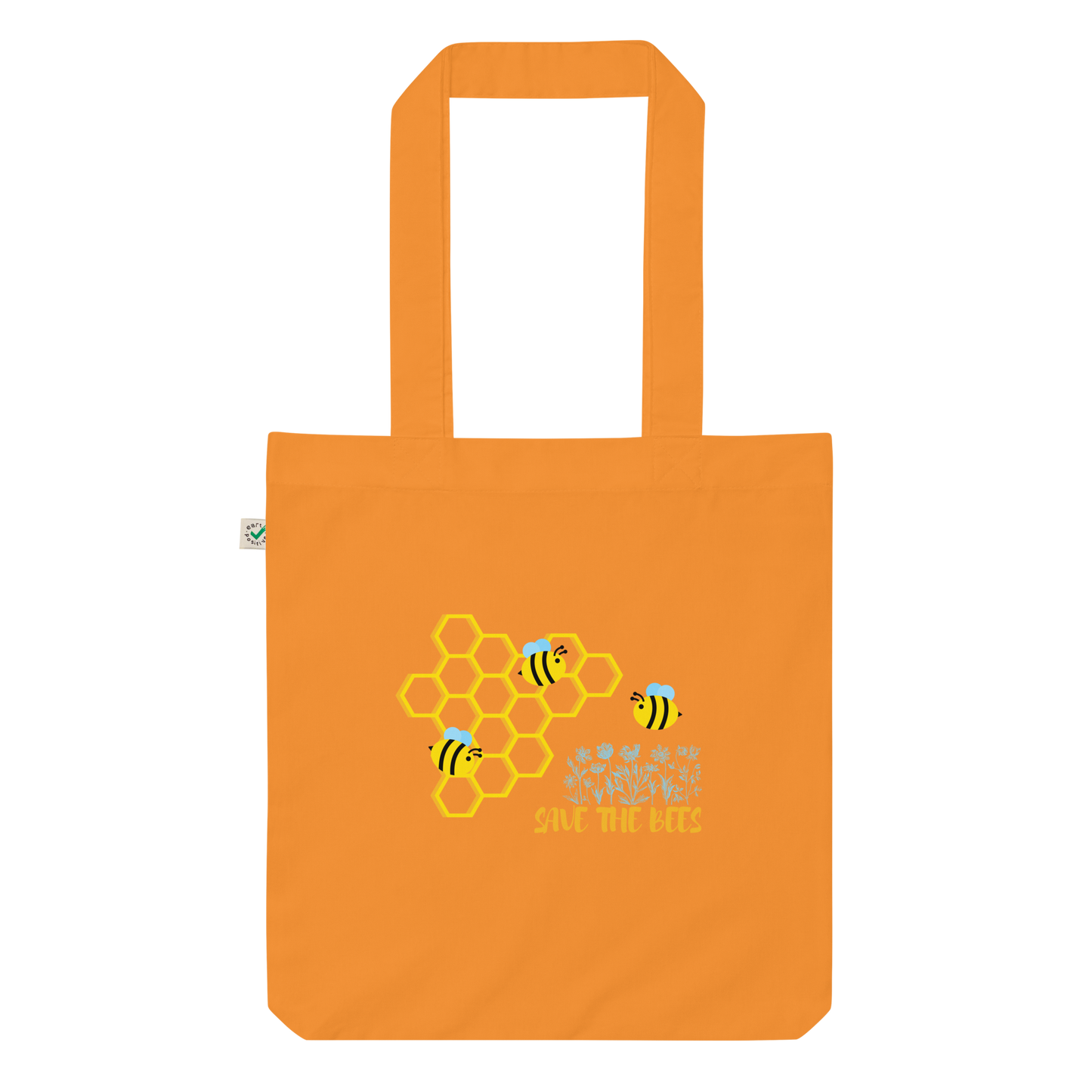 Save The Bees Organic Tote Bag