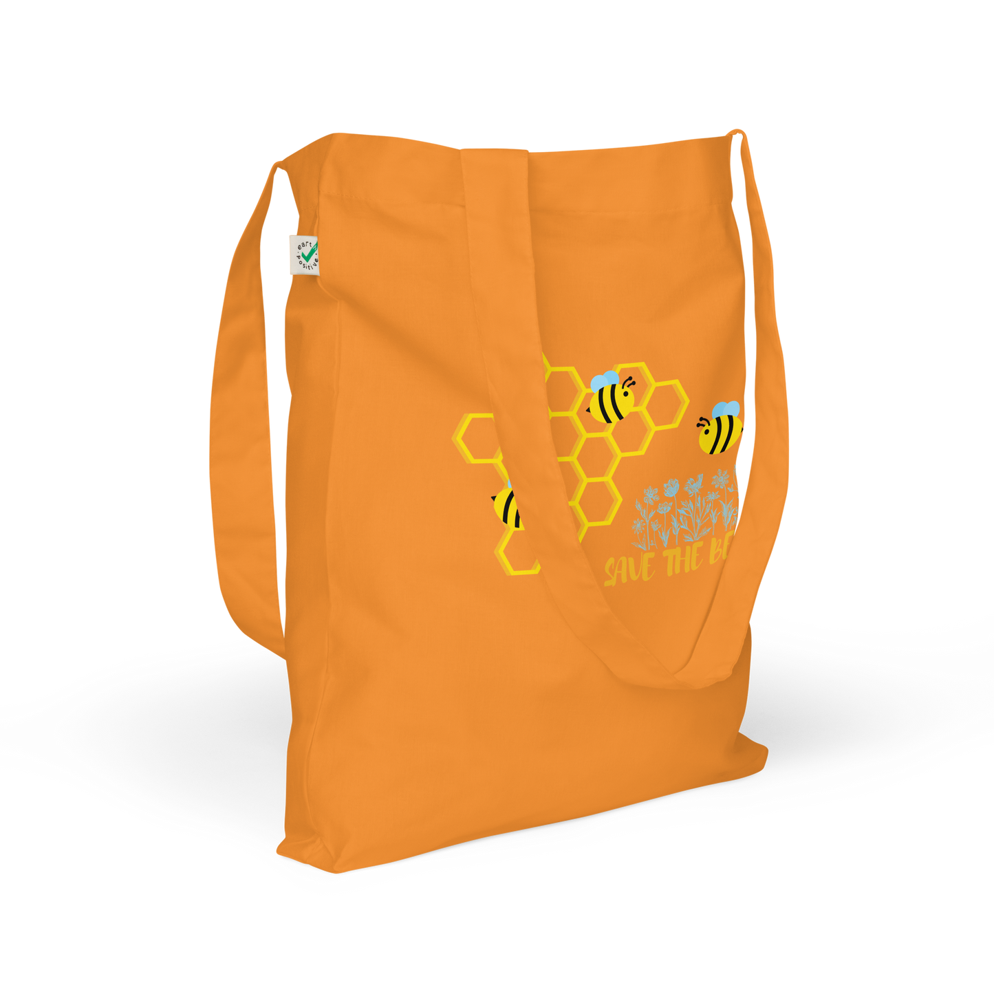 Save The Bees Organic Tote Bag