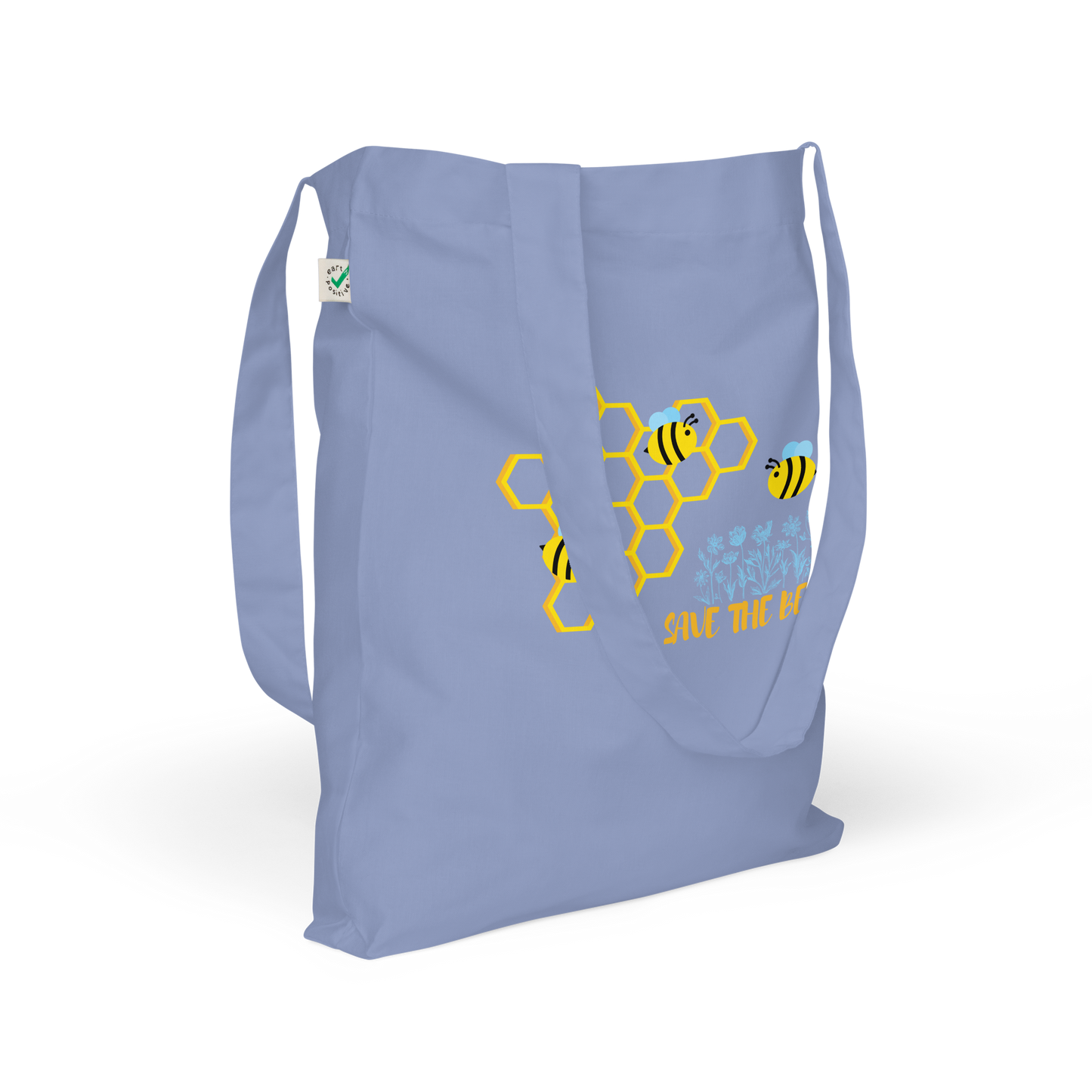 Save The Bees Organic Tote Bag