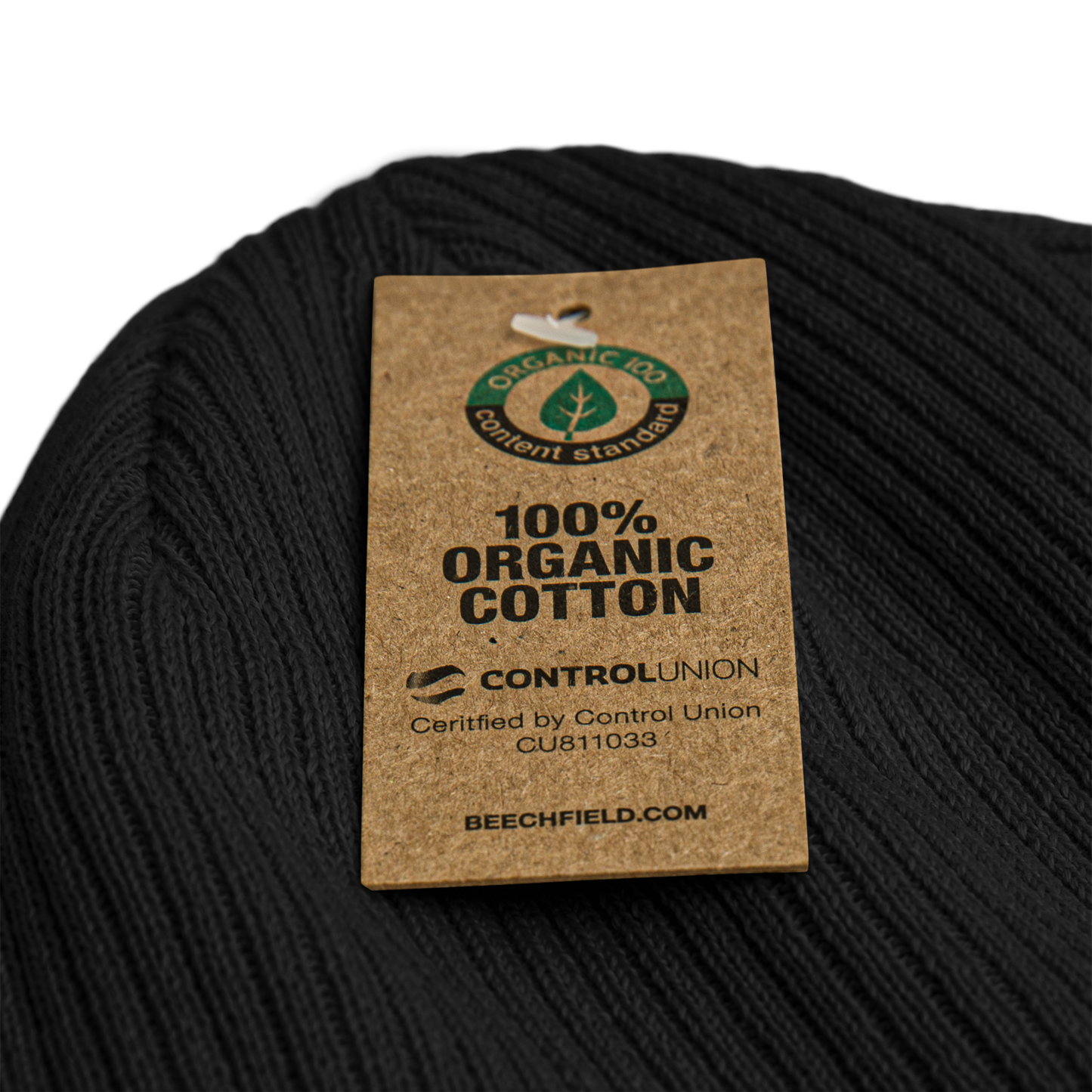 Thrivin Varsity Organic Ribbed Beanie