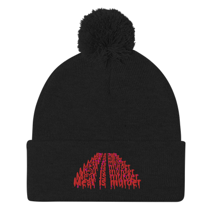 Meat Is Murder Pom-Pom Beanie