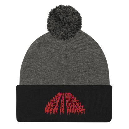 Meat Is Murder Pom-Pom Beanie