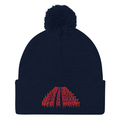 Meat Is Murder Pom-Pom Beanie