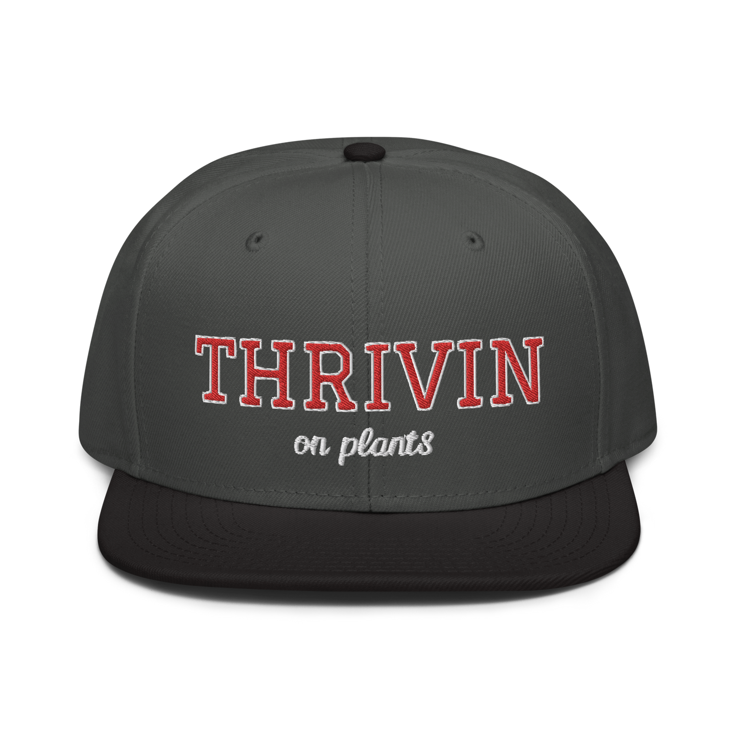 Thrivin On Plants Varsity Snapback